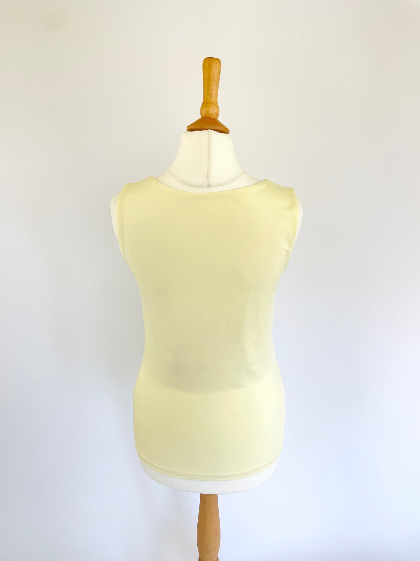 Billie Square Neck Tank - Yellow