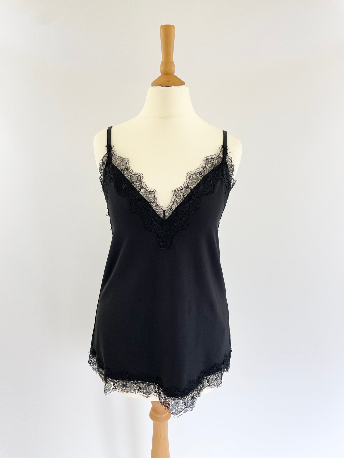 Cami with Lace Accents