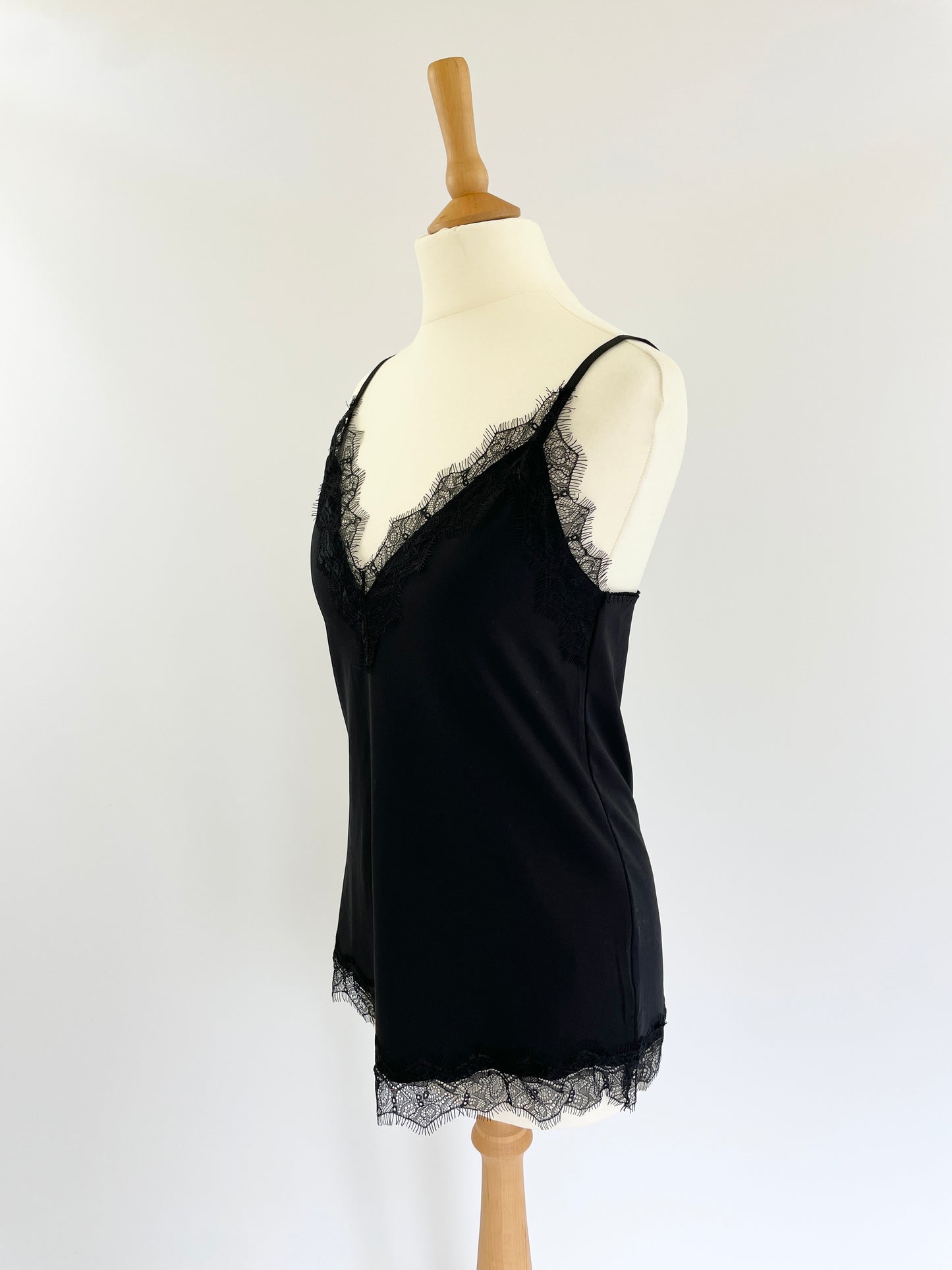 Cami with Lace Accents