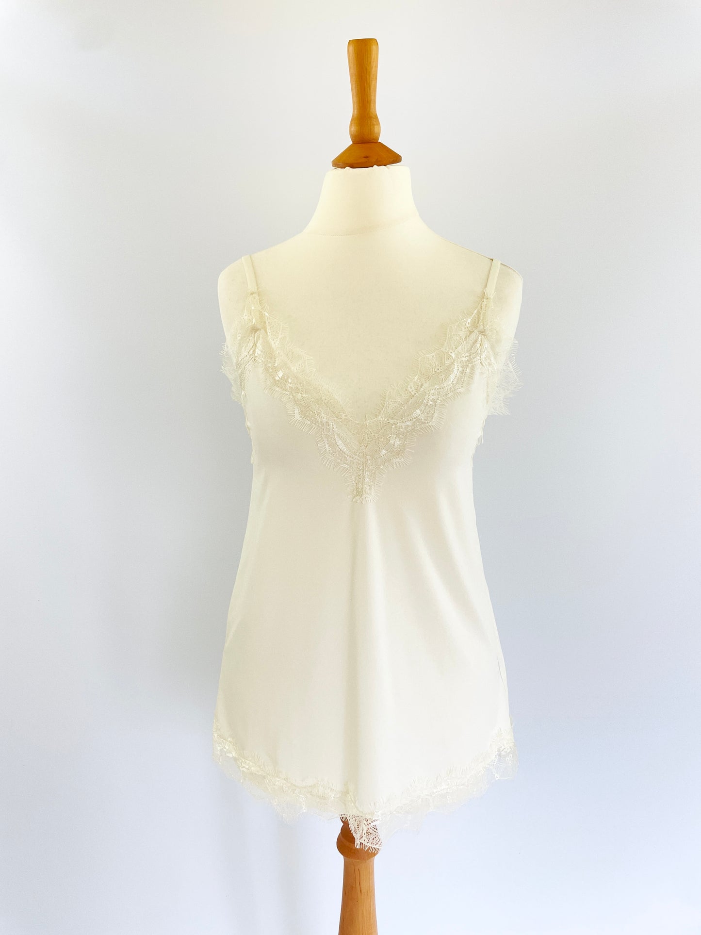Cami with Lace Accents
