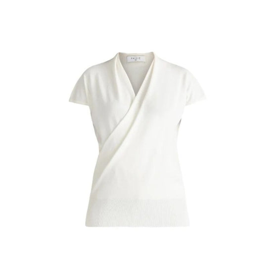 Cap Sleeve Wrap Top