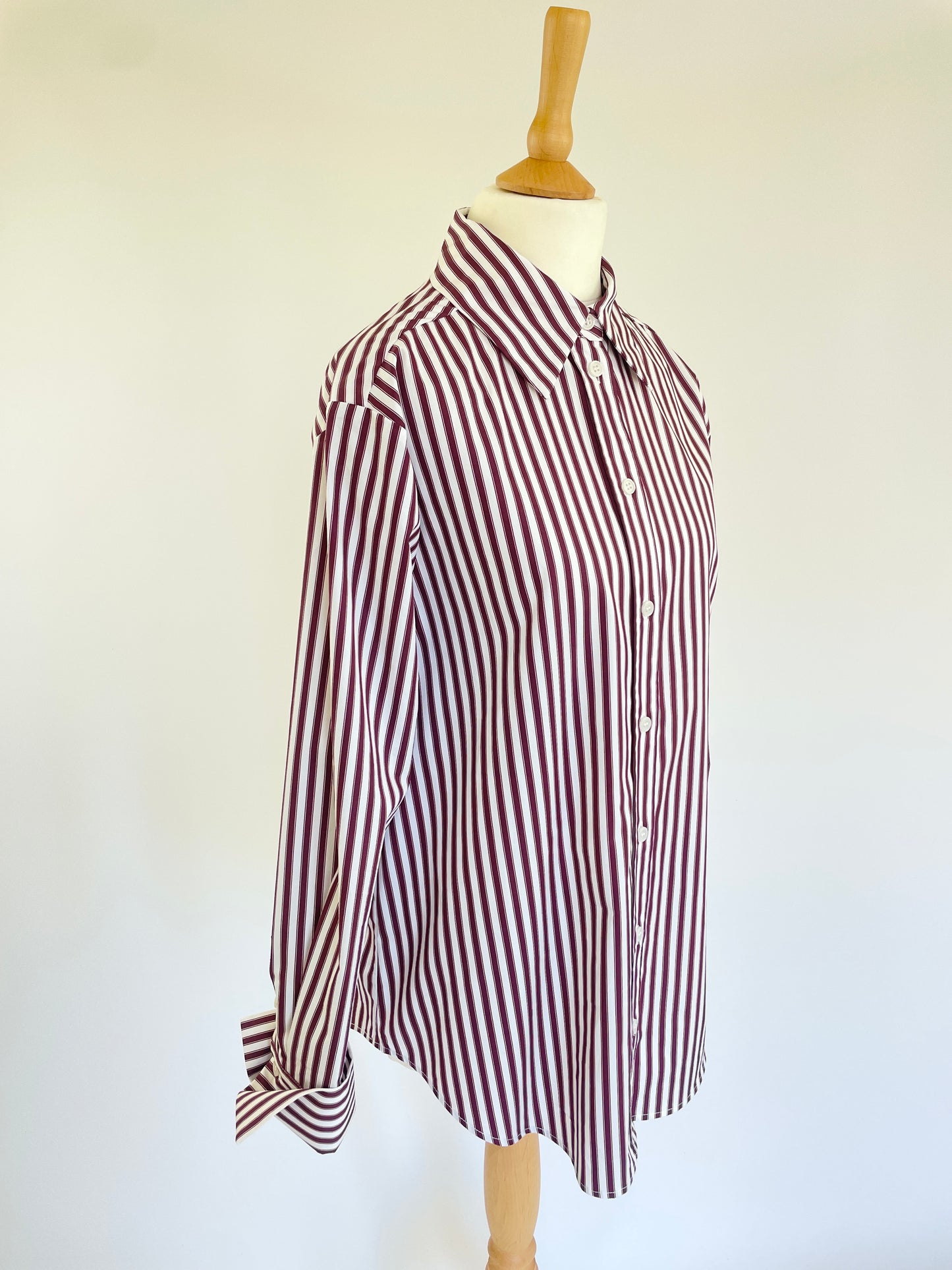 Clarisse Striped Poplin Shirt