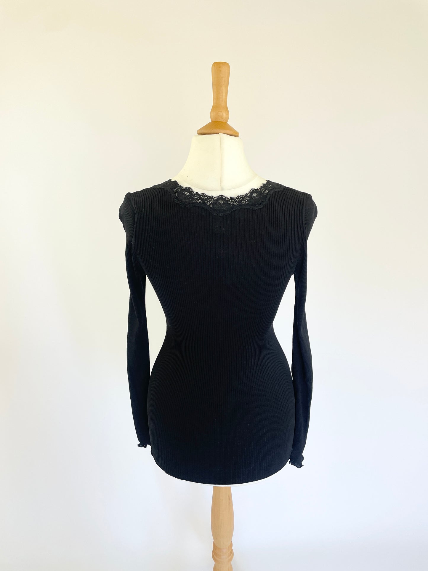 Long Sleeve Top with Lace Detail