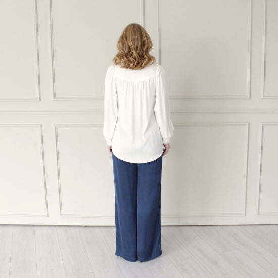 Madras Silk Blouse