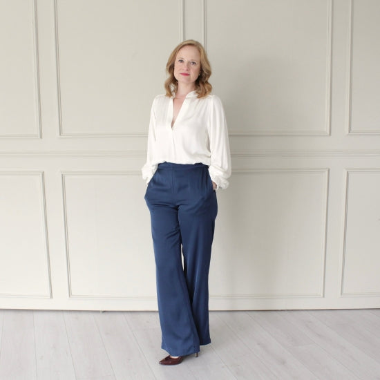 Madras Silk Blouse