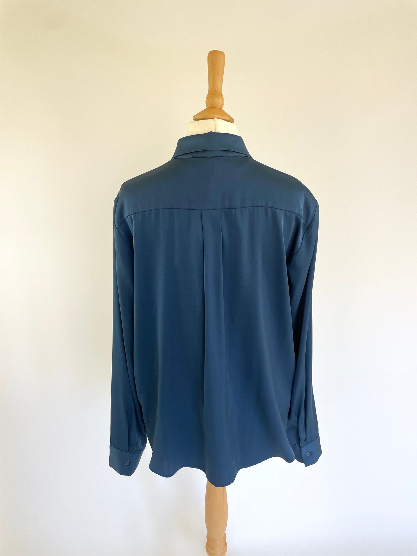 Monte Carlo Silk Shirt - Navy