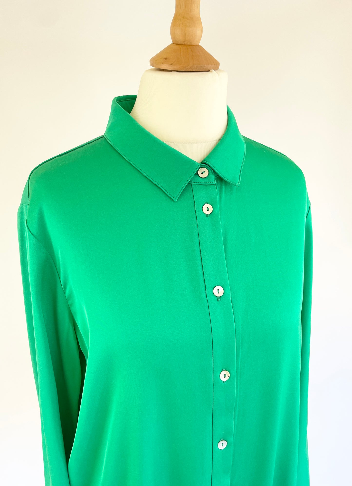 Monte Carlo Silk Shirt - Green