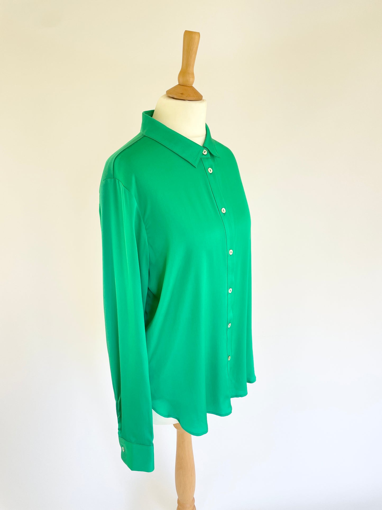 Monte Carlo Silk Shirt - Green