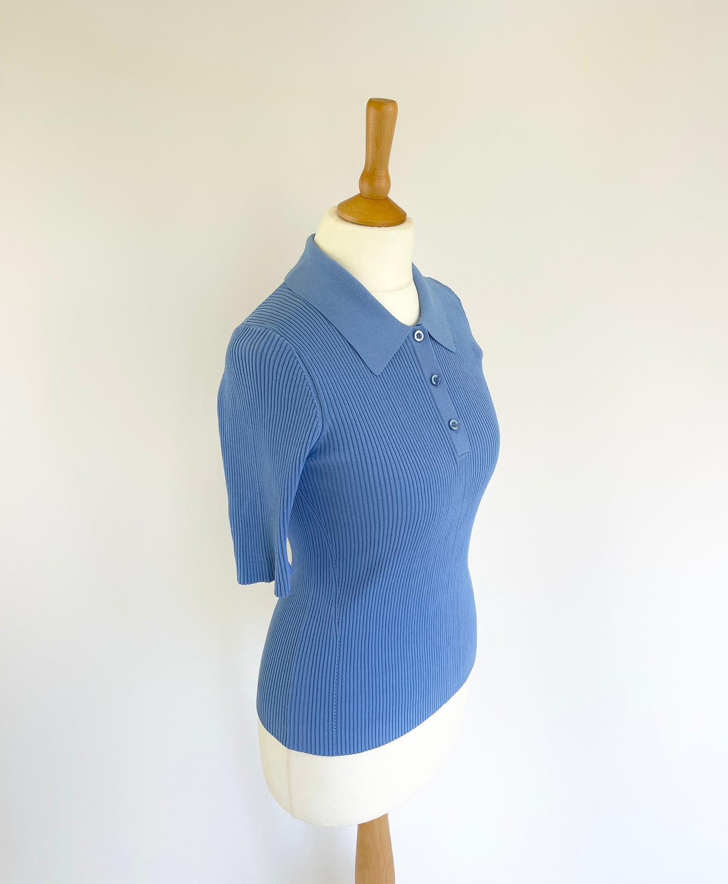 Paloma Fine Knit Sweater - Blue