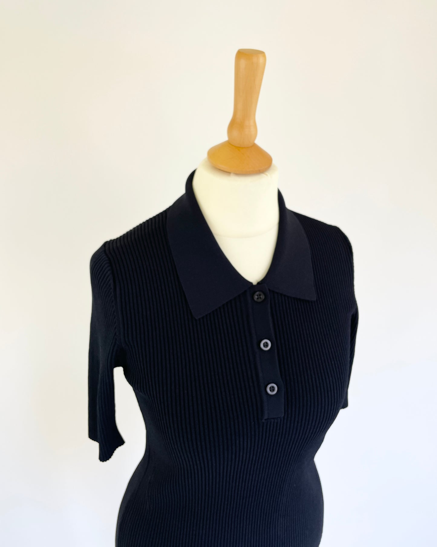 Paloma Fine Knit Sweater - Midnight Blue