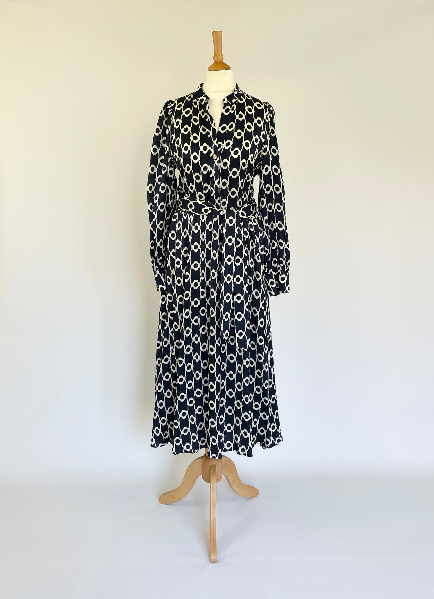 Rivoltina Flower Print Shirt Dress