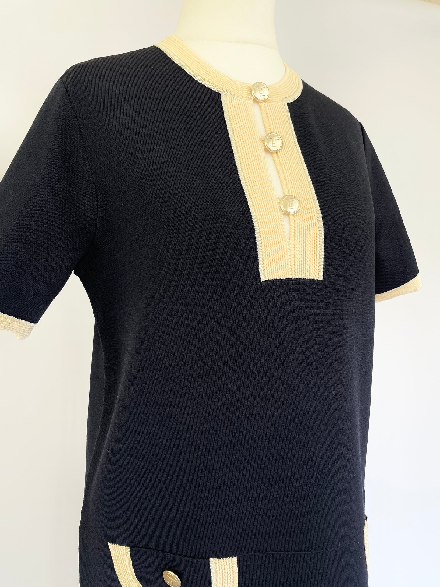 Roller Two-Tone Dress