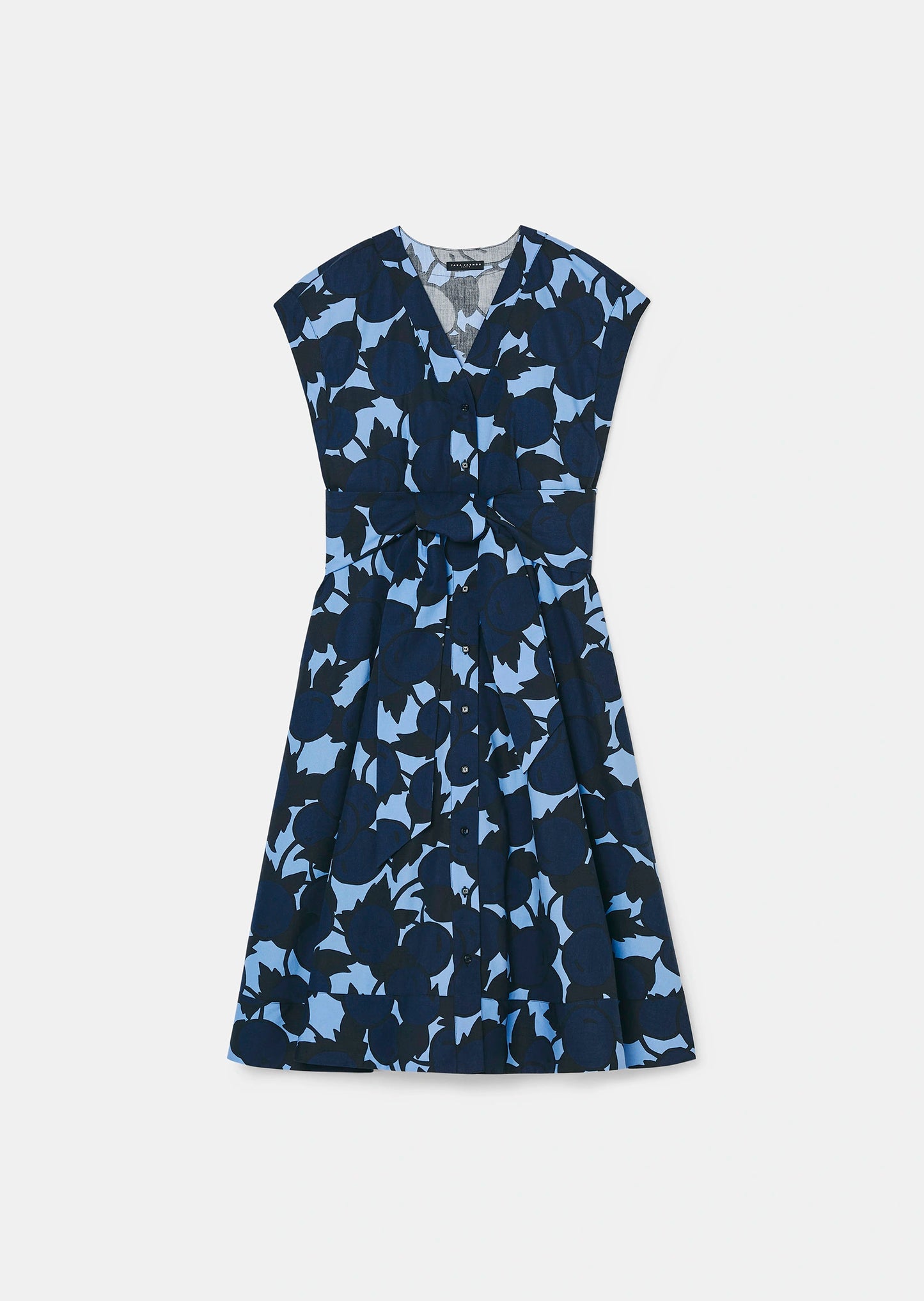 Rosia Blue "Cherries" Print Dress