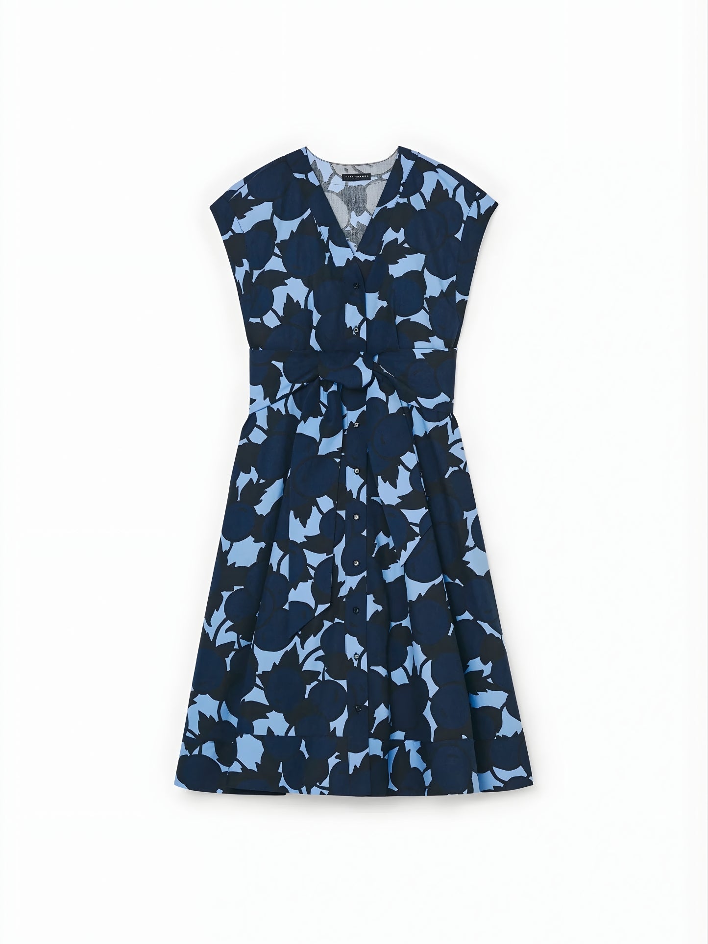 Rosia Blue "Cherries" Print Dress