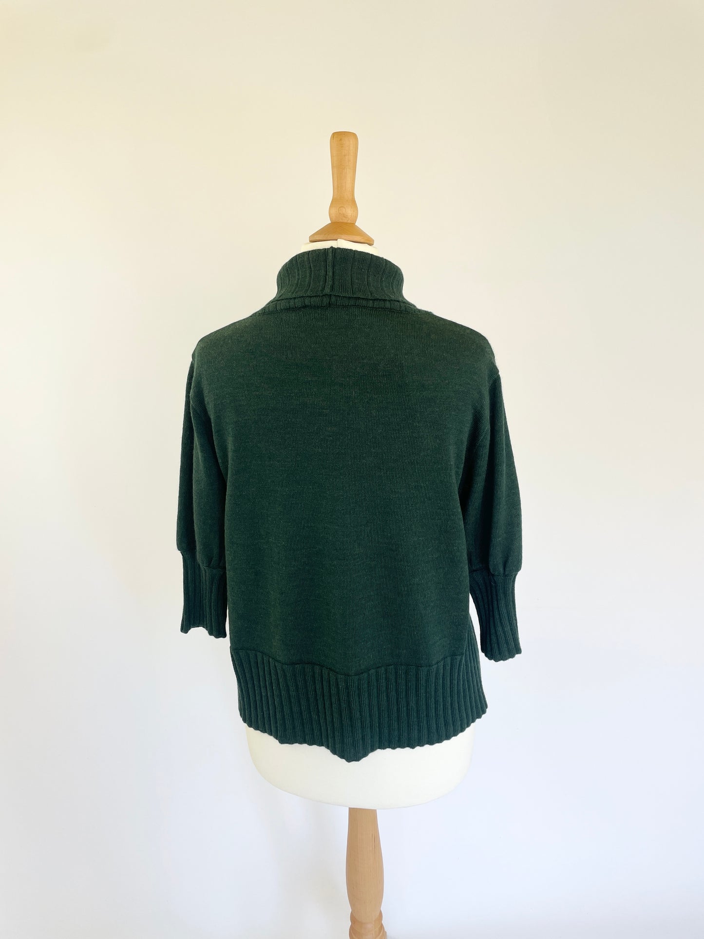 Short Sleeve Turtleneck Jumper