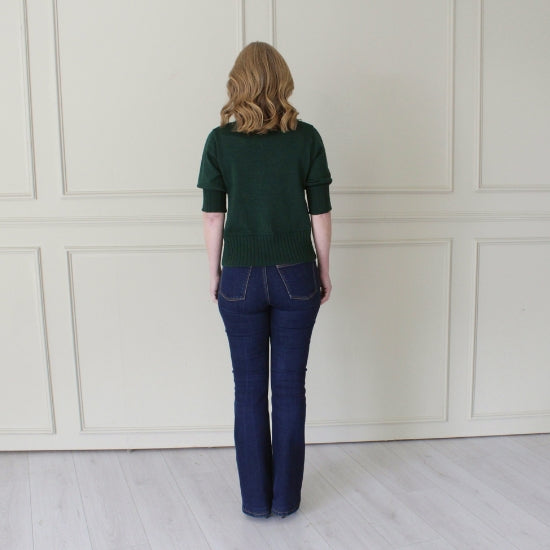 Short Sleeve Turtleneck Jumper