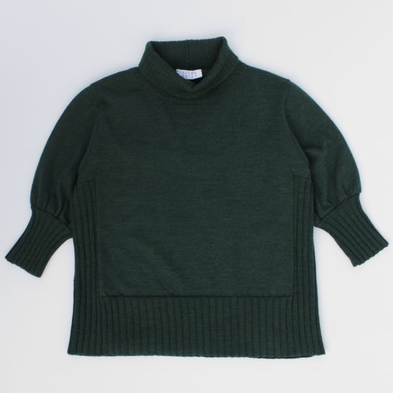 Short Sleeve Turtleneck Jumper