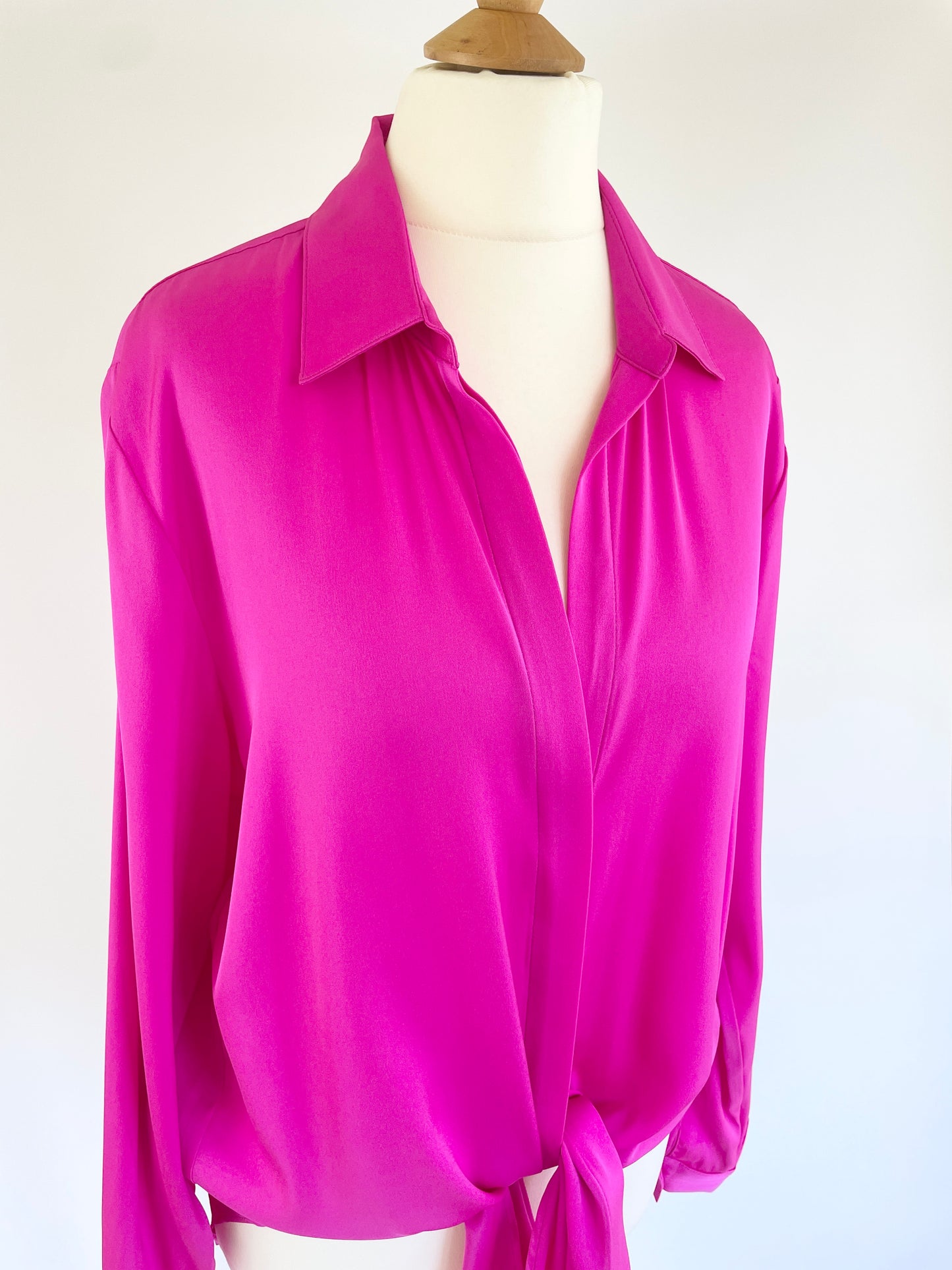 Thai Silk Shirt - Pink