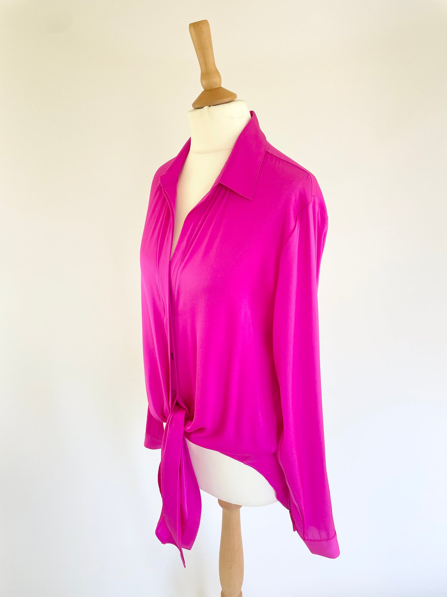Thai Silk Shirt - Pink