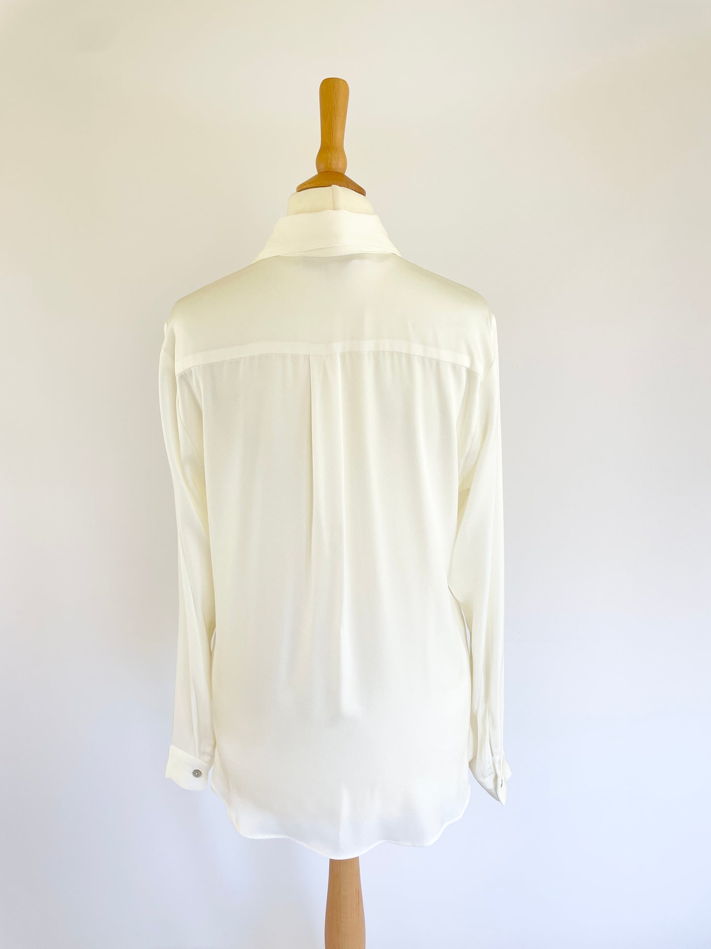 Thai Silk Shirt - White