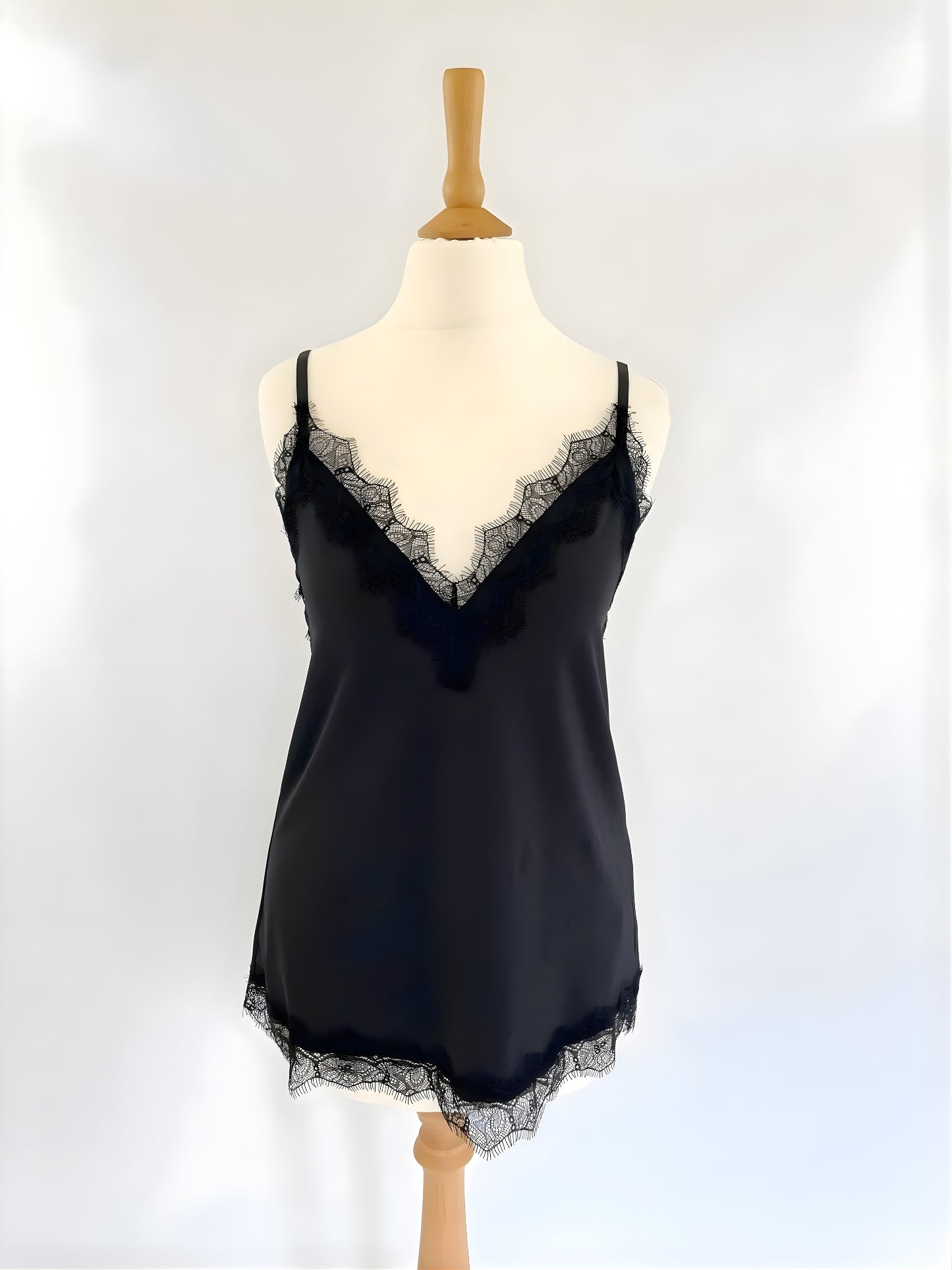 Cami with Lace Accents