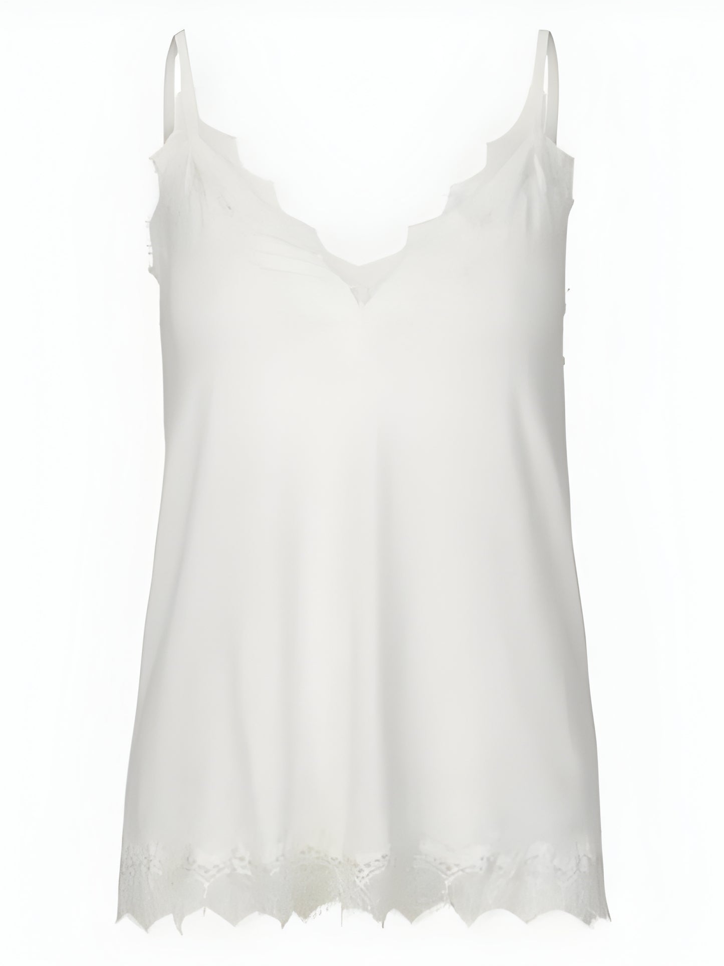Cami with Lace Accents