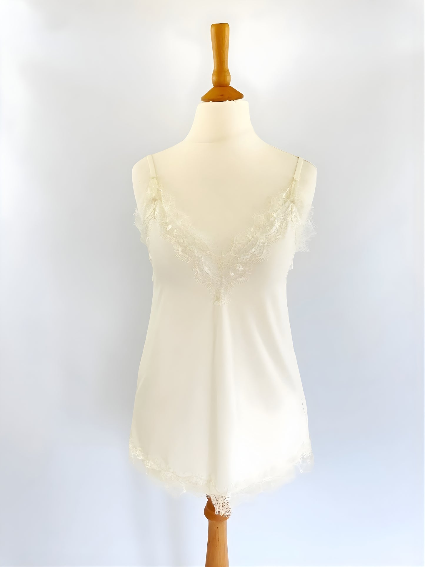 Cami with Lace Accents