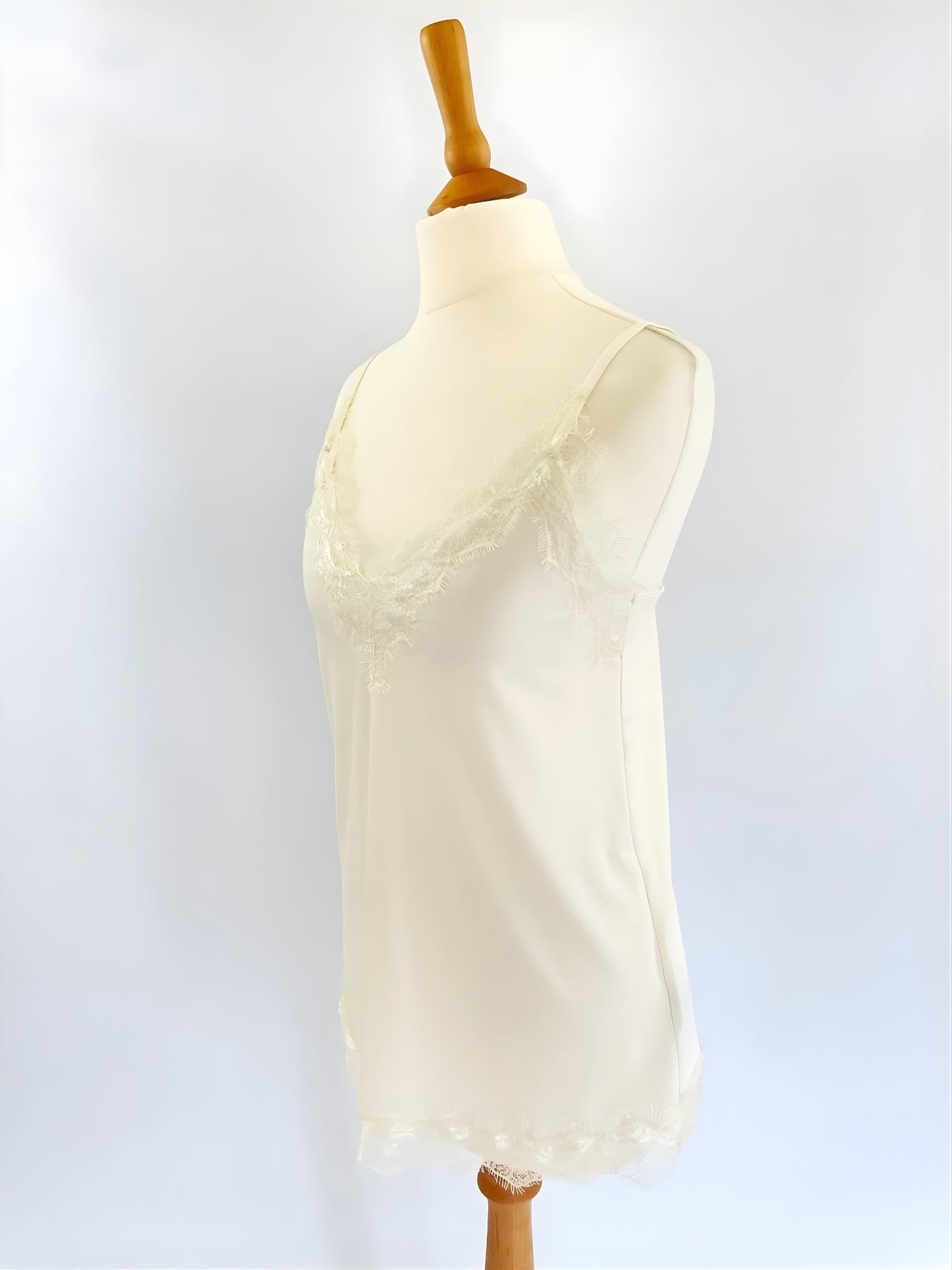Cami with Lace Accents