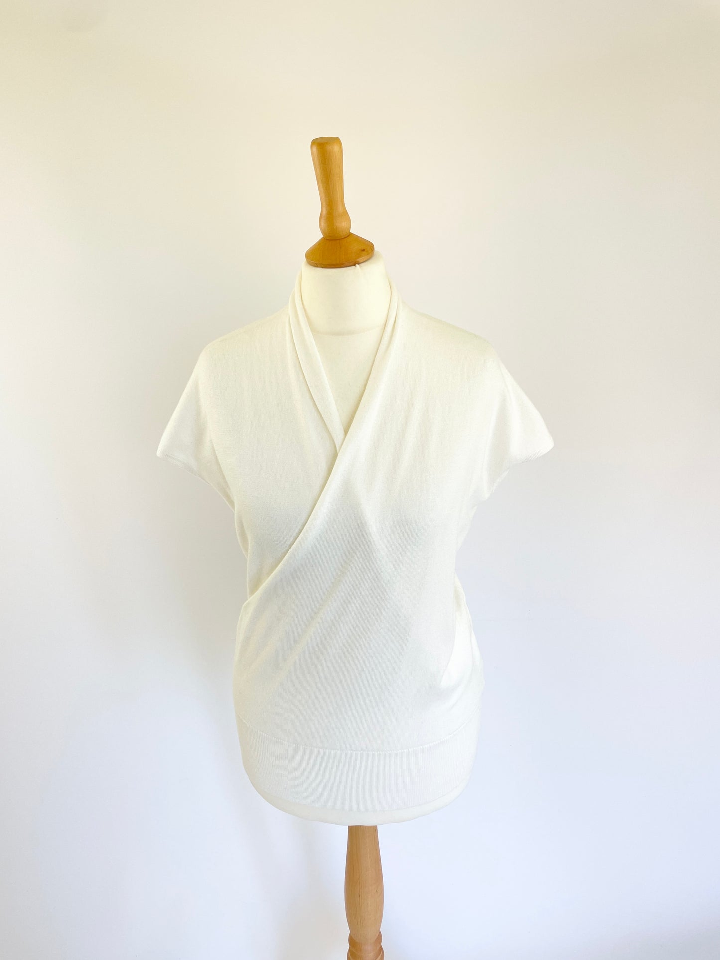Cap Sleeve Wrap Top