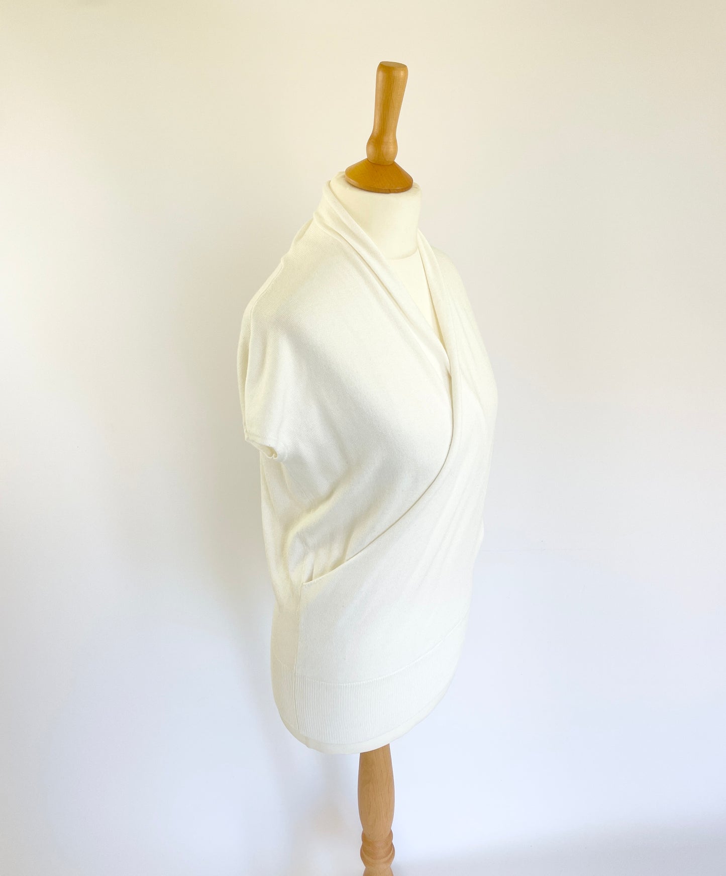 Cap Sleeve Wrap Top