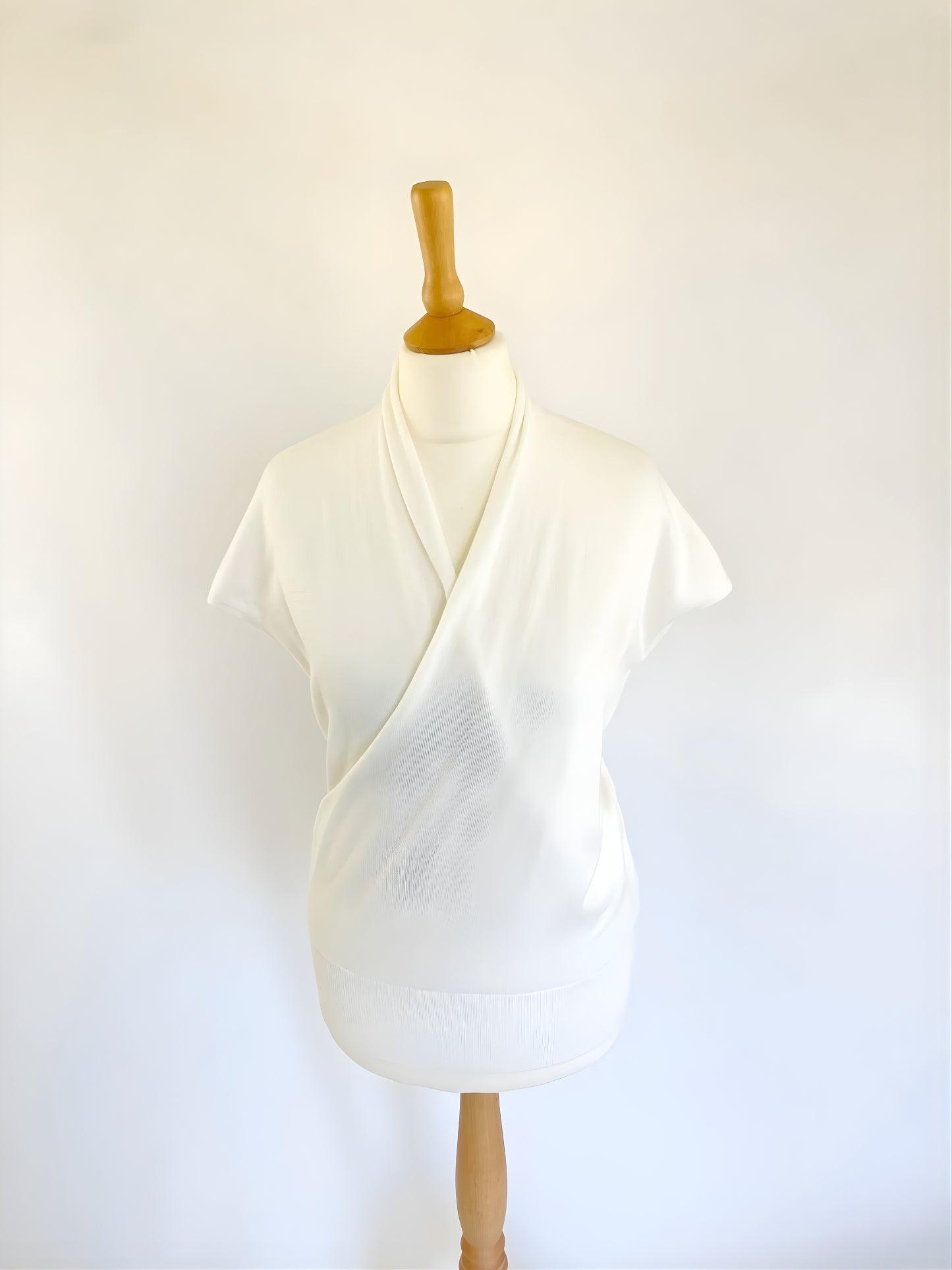 Cap Sleeve Wrap Top