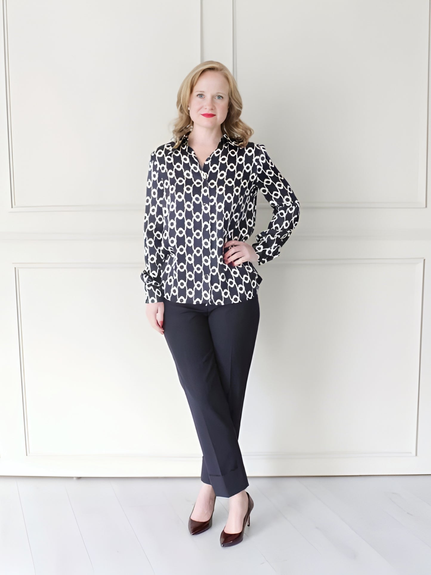 Charlotte Flower Print Shirt