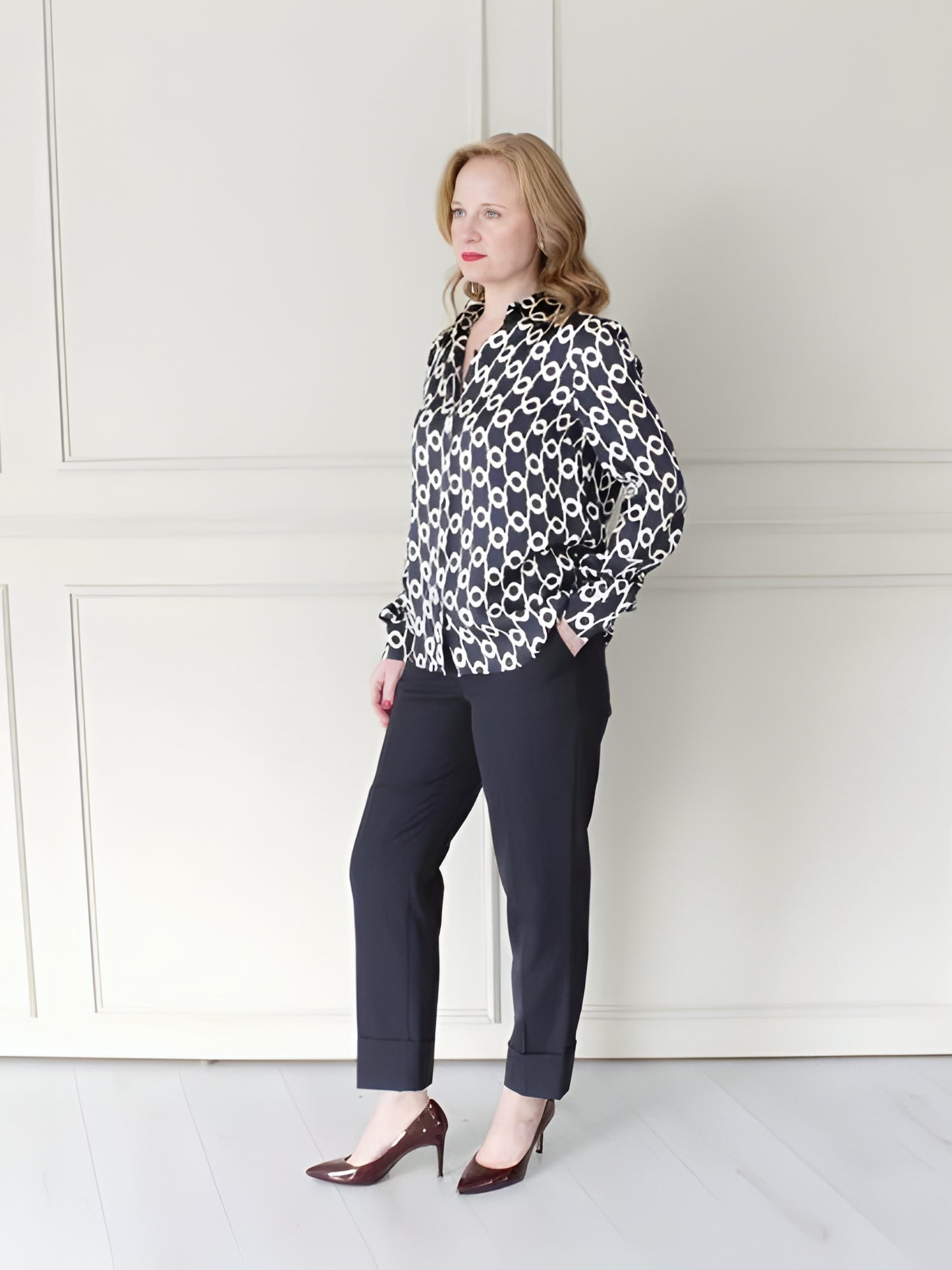 Charlotte Flower Print Shirt
