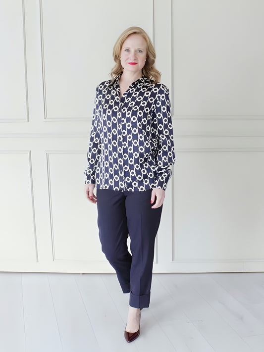 Charlotte Flower Print Shirt