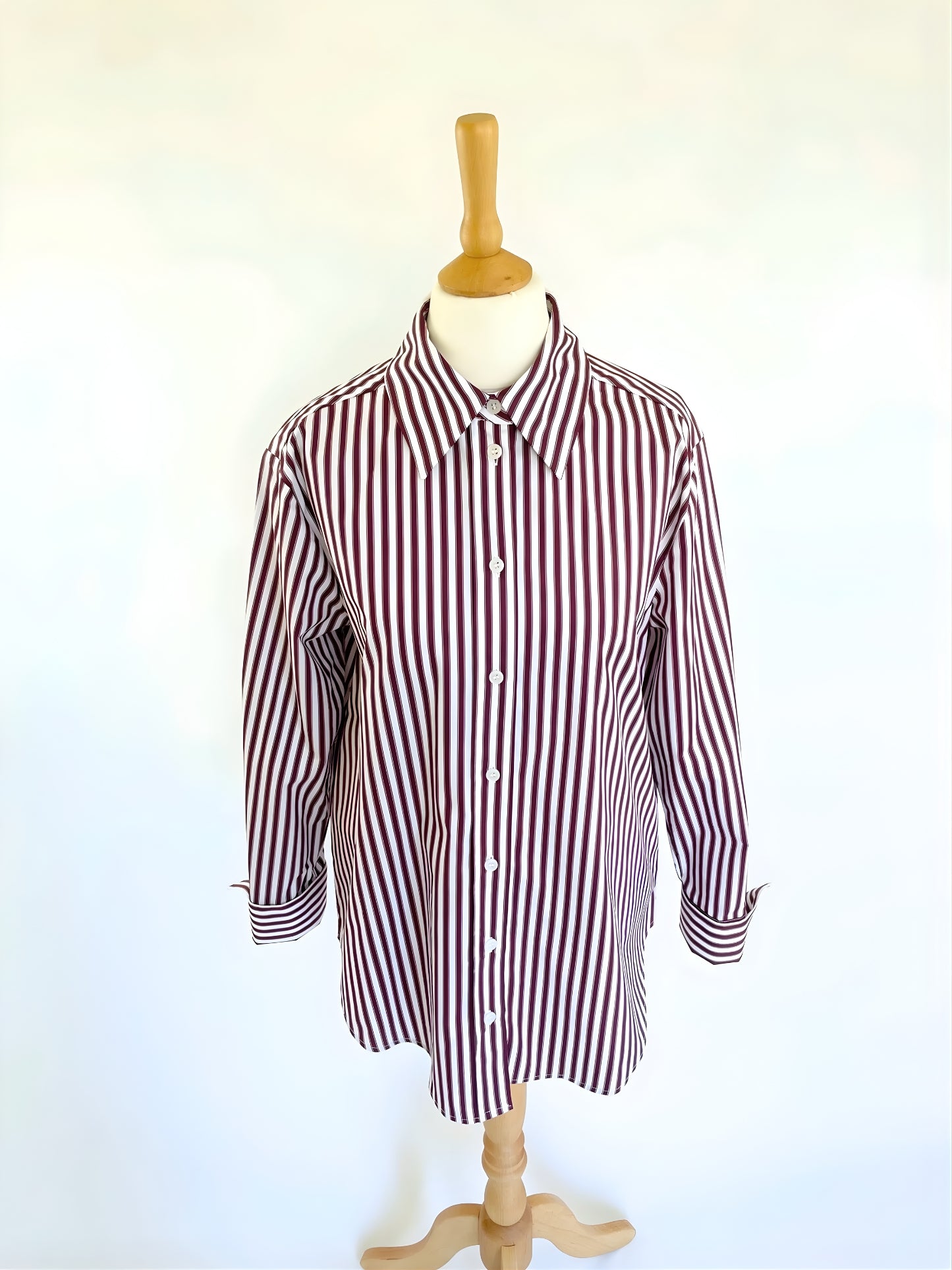 Clarisse Striped Poplin Shirt