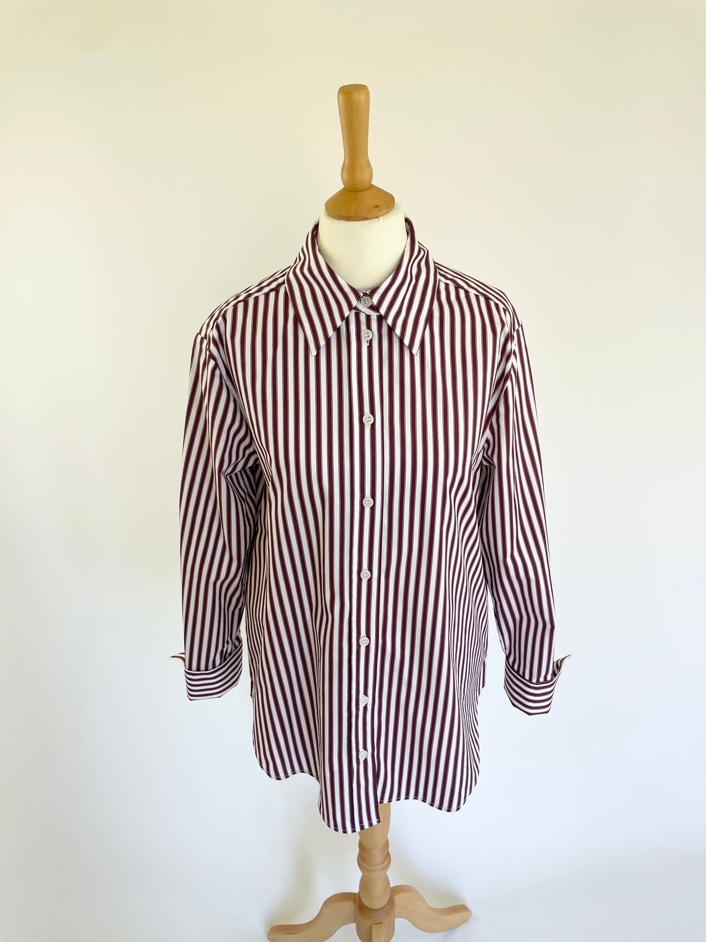 Clarisse Striped Poplin Shirt