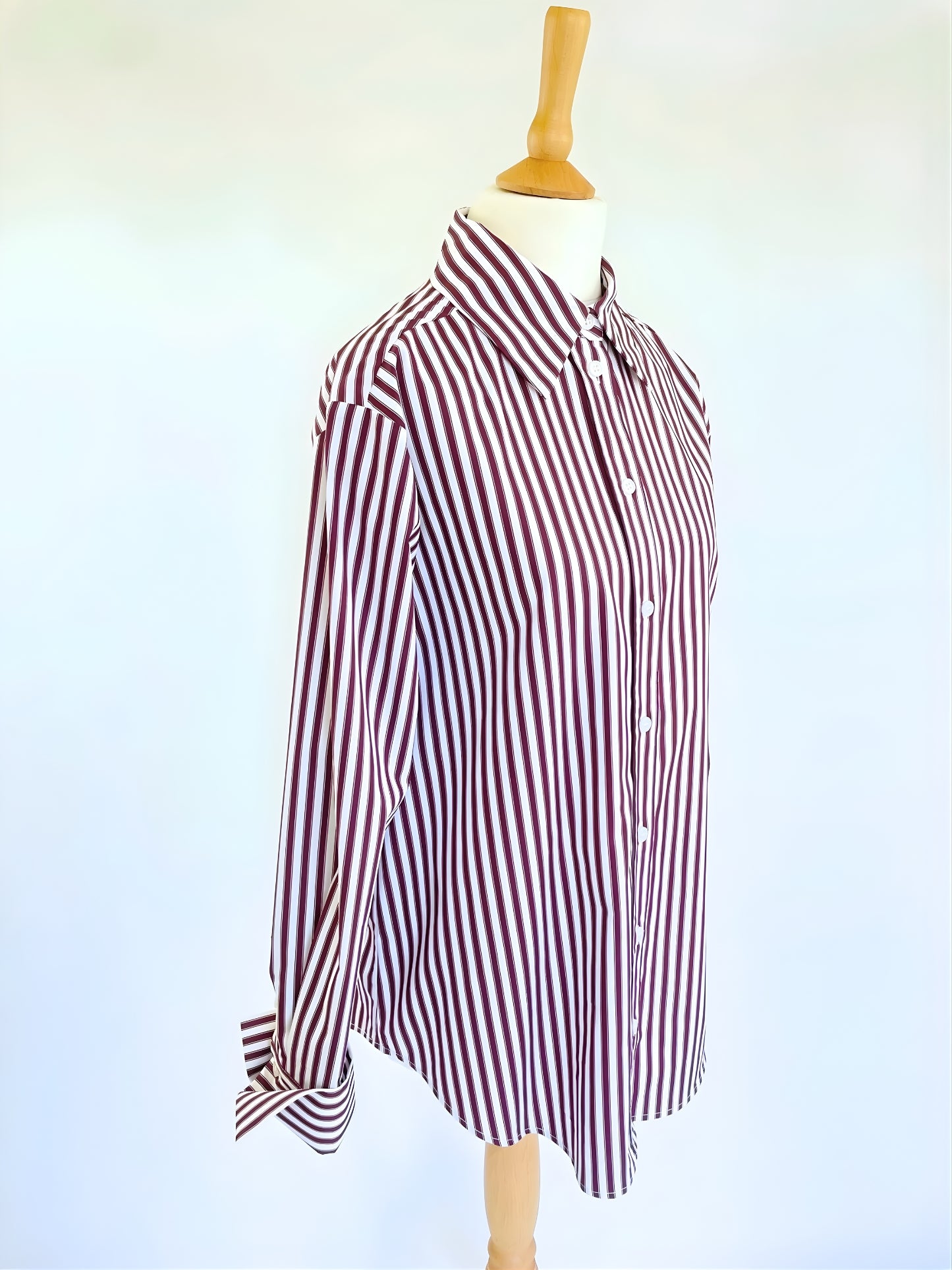Clarisse Striped Poplin Shirt