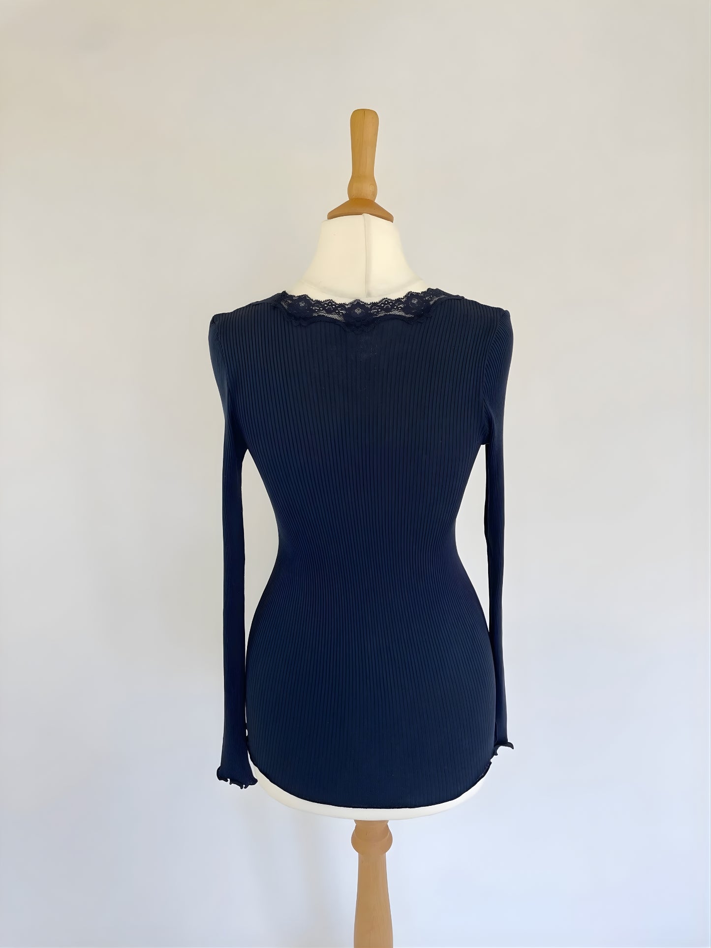 Long Sleeve Top with Lace Detail