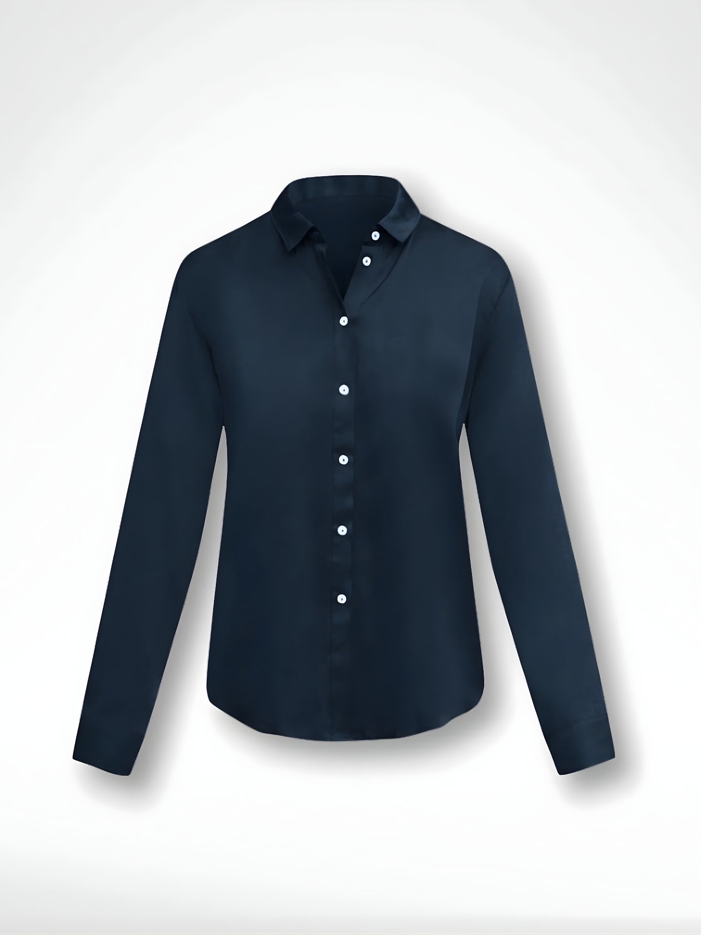 Monte Carlo Silk Shirt - Navy