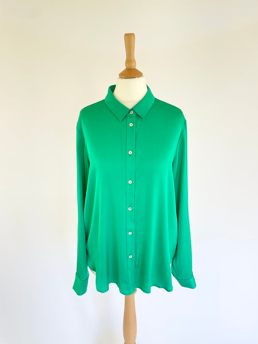Monte Carlo Silk Shirt - Green