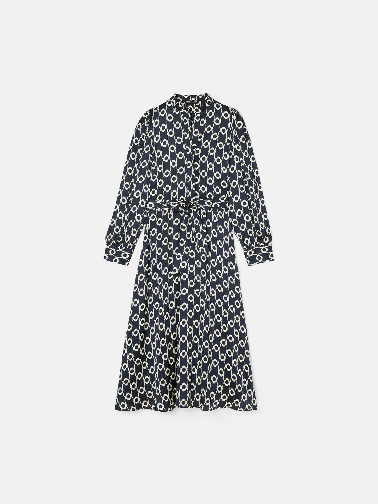 Rivoltina Flower Print Shirt Dress