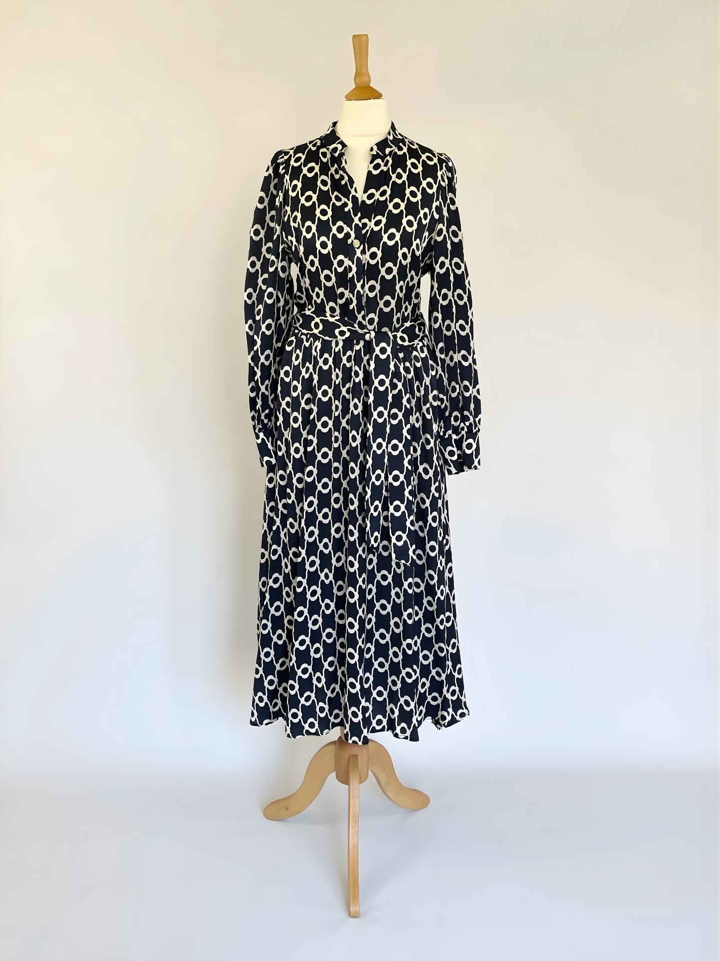 Rivoltina Flower Print Shirt Dress