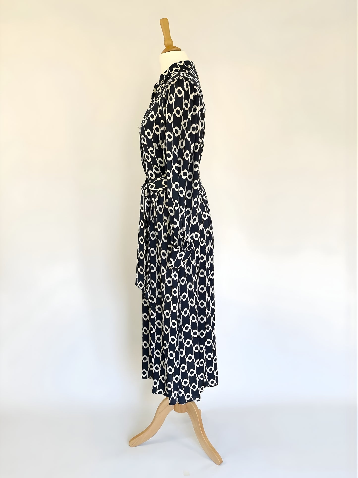 Rivoltina Flower Print Shirt Dress