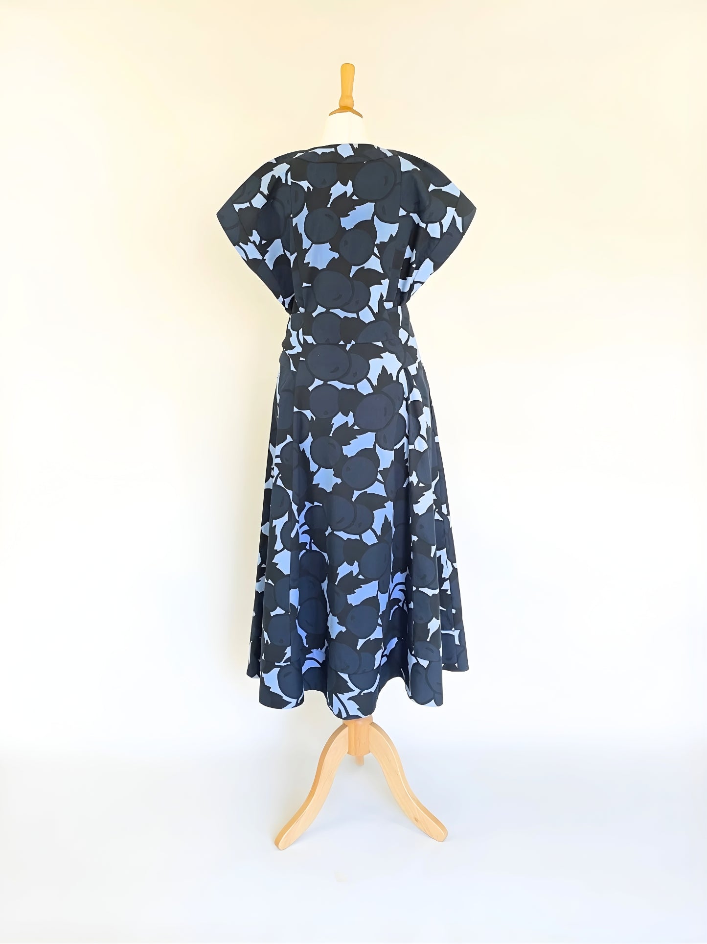Rosia Blue "Cherries" Print Dress