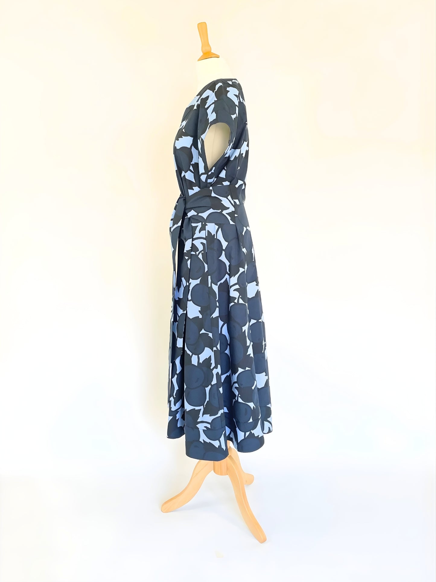 Rosia Blue "Cherries" Print Dress