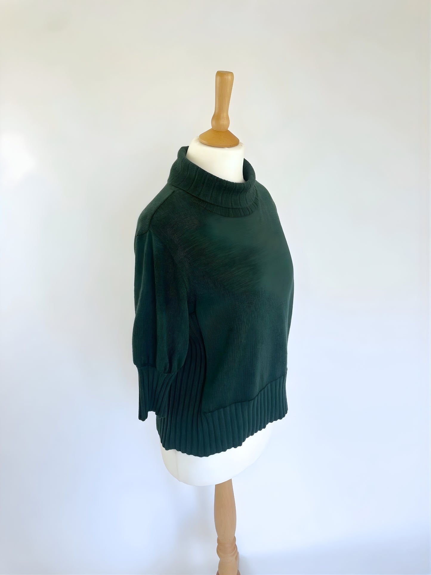 Short Sleeve Turtleneck Jumper