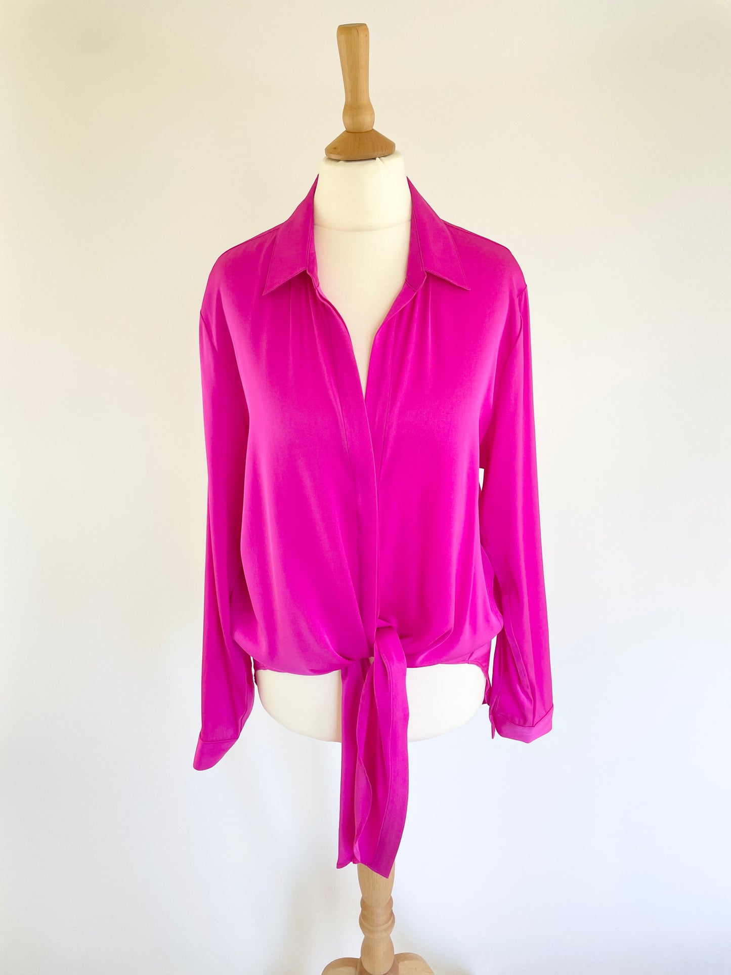 Thai Silk Shirt - Pink